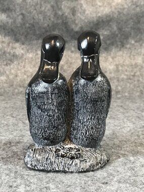 Aardvark Soapstone Ducks Canada Sculpture
